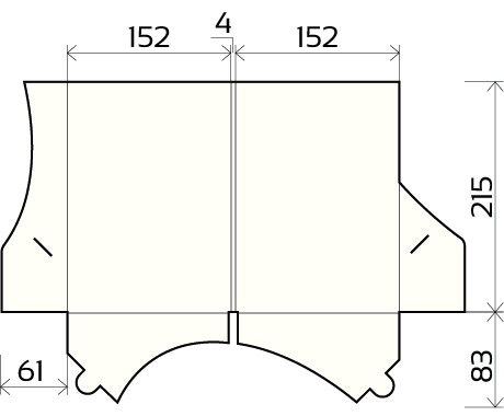 Односторонние папки A533
