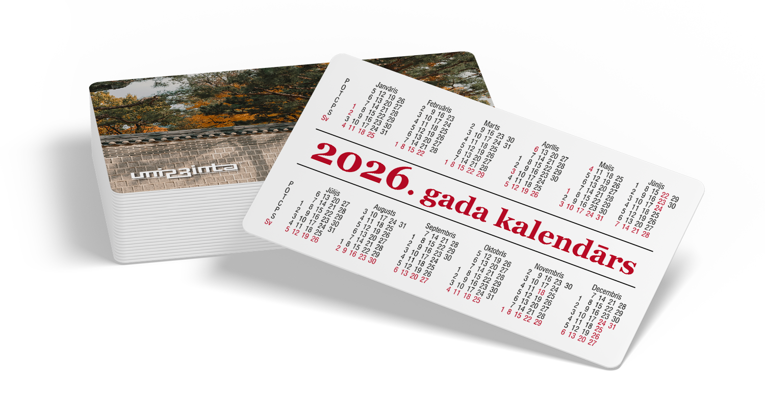 Pocket calendars