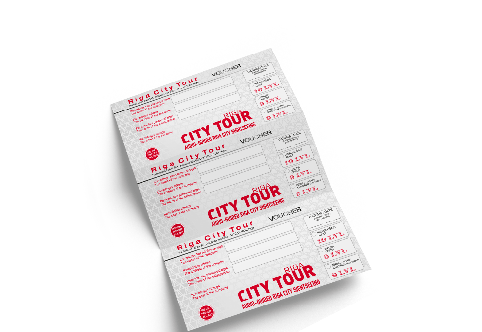 The price starts from 35€ + VAT